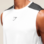 GS - Arrival Block Tank - White