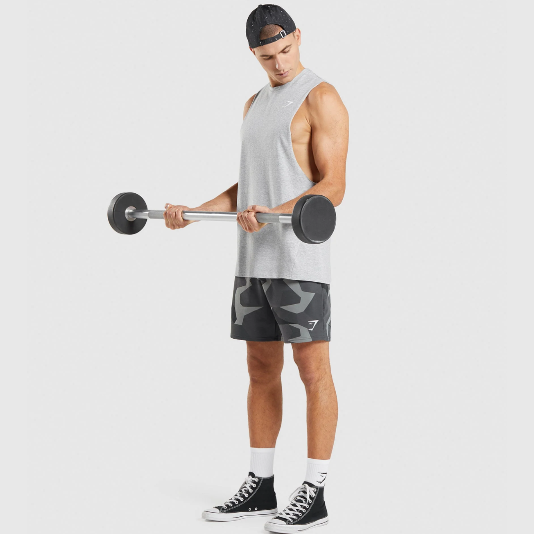 GS - Critical 2.0 Drop Arm Tank - Light Grey Marl