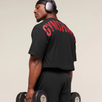 GS - Power T-Shirt - Black/Conditioning Red