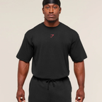 GS - Power T-Shirt - Black/Conditioning Red