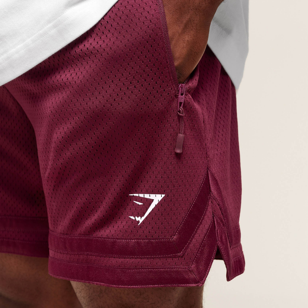 GS - Varsity Mesh Shorts - Strong Pink