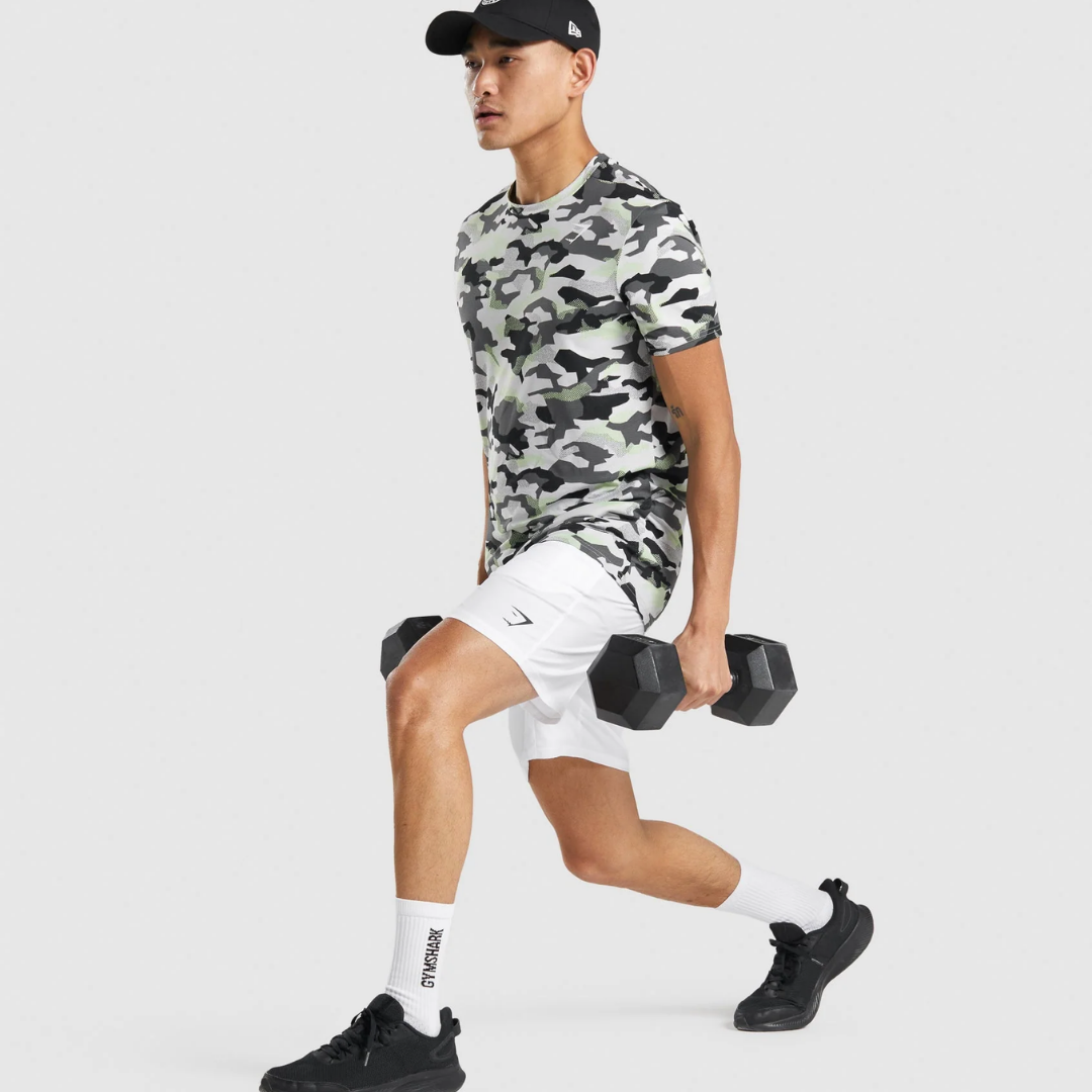 GS - Arrival 7" Shorts - White