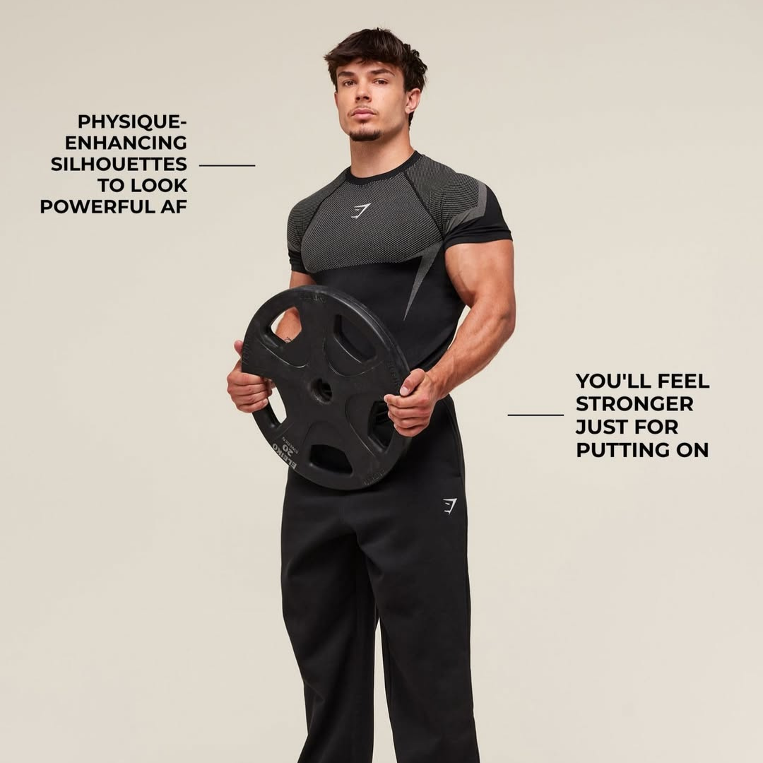 GS - Onyx 5.0 Seamless T-Shirt - Black/Light Grey
