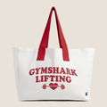 GS - Love Lifting Graphic Tote Bag - Oat White