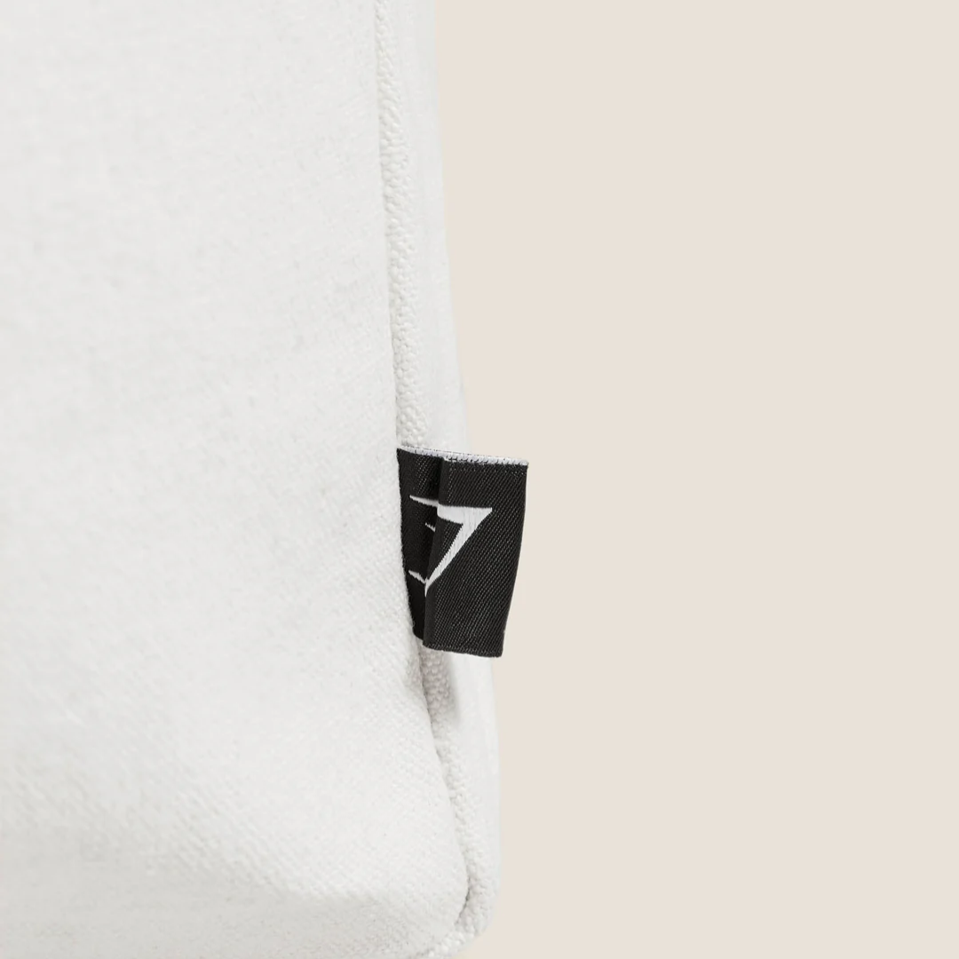 GS - Love Lifting Graphic Tote Bag - Oat White