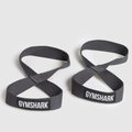 GS - Figure 8 Lifting Straps - Onyx Grey - One Size