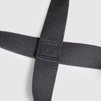 GS - Figure 8 Lifting Straps - Onyx Grey - One Size