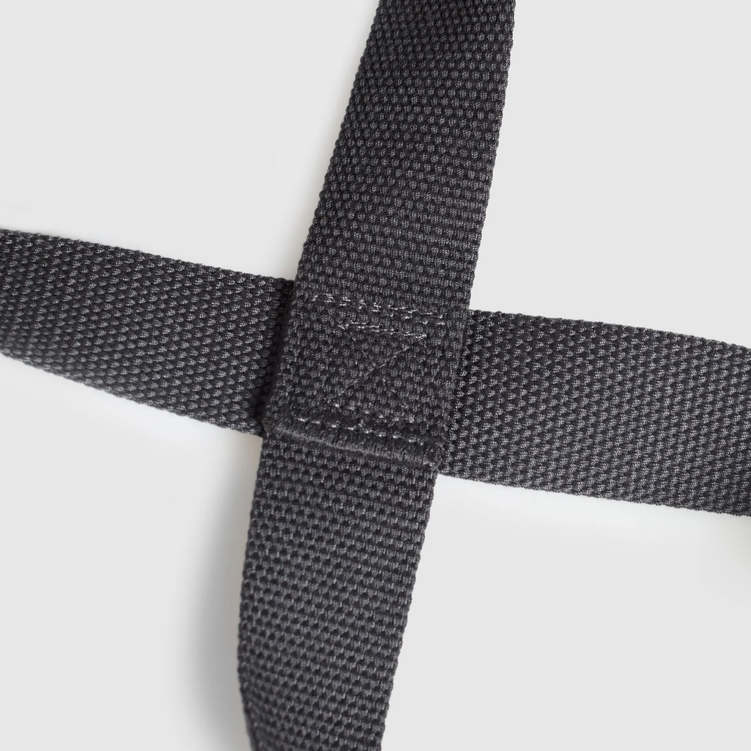 GS - Figure 8 Lifting Straps - Onyx Grey - One Size