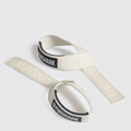 GS - Silicone Lifting Straps - Oat White - One Size