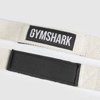 GS - Silicone Lifting Straps - Oat White - One Size