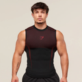 GS - Onyx 5.0 Tank - Black/Carmine Red