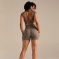 Women's Best - Motion Seamless Shorts | Taupe Grey