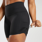 GS - Legacy Logo Tight Shorts - Black