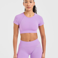 AYBL - Adapt Seamless Crop Top - Spring Lilac
