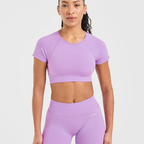 AYBL - Adapt Seamless Crop Top - Spring Lilac