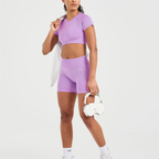 AYBL - Adapt Seamless Crop Top - Spring Lilac