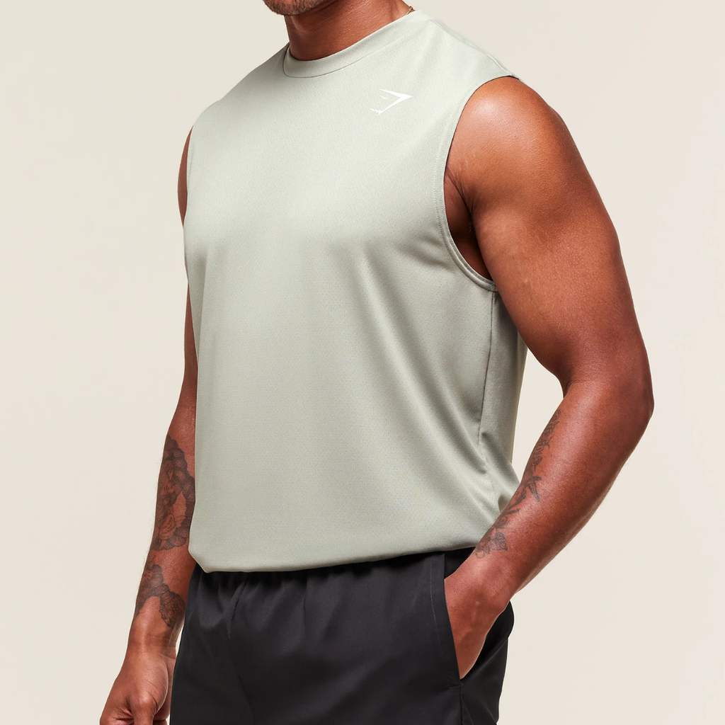 GS - Arrival Oversized Tank - Stone Grey