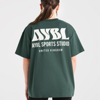 AYBL - Sports Studio Oversized T Shirt - Forest Green