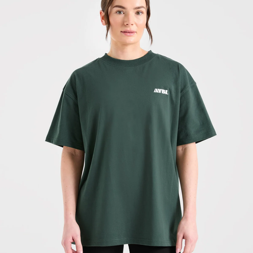 AYBL - Sports Studio Oversized T Shirt - Forest Green