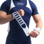 A7 - Zebra Wrist Wraps - Night Light - Stiff