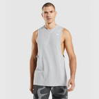 GS - Critical 2.0 Drop Arm Tank - Light Grey Marl