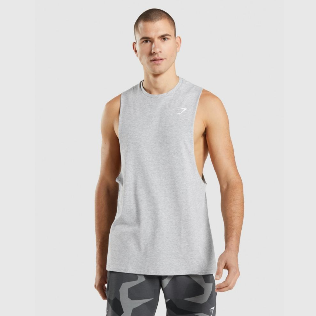 GS - Critical 2.0 Drop Arm Tank - Light Grey Marl
