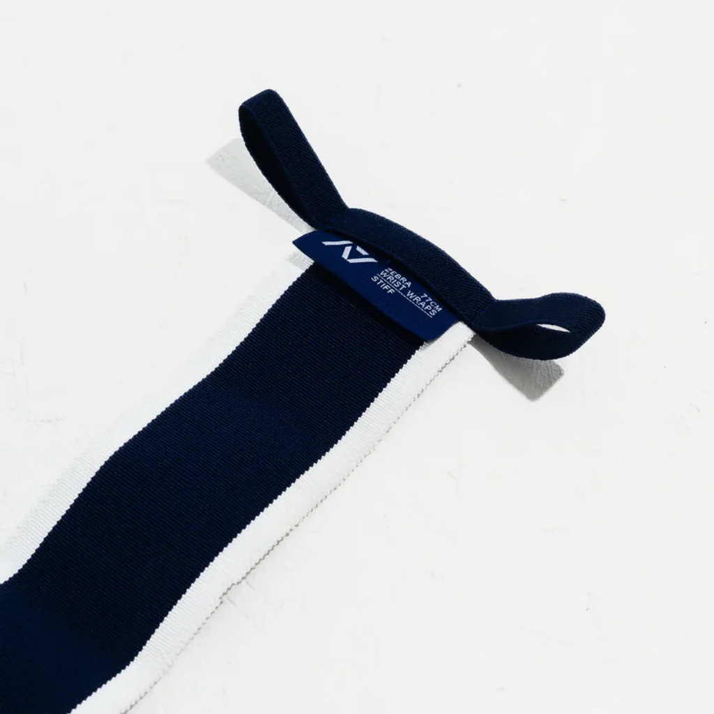 A7 - Zebra Wrist Wraps - Night Light - Stiff