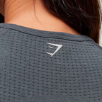 GS - Vital Crop Top - Strong Grey Marl