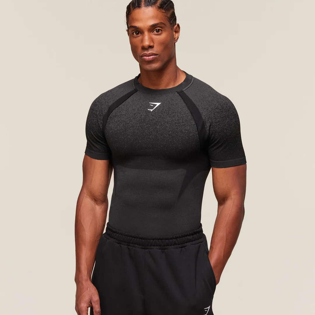 GS - Shadow Seamless T Shirt - Black