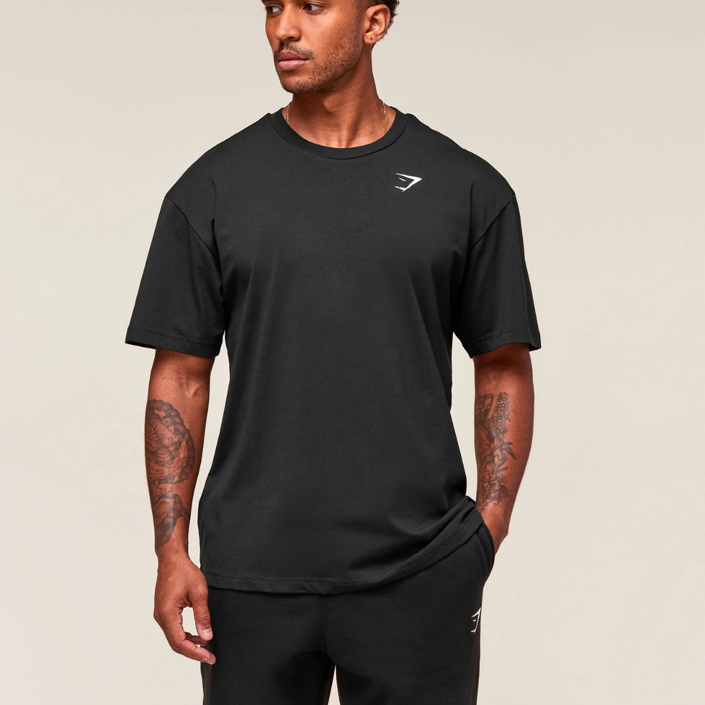 GS - Essential Oversized T-Shirt - Black