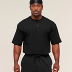 GS - Power T-Shirt - Black/Asphalt Grey
