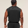 GS - Power Cut Off Tank - Black/Asphalt Grey