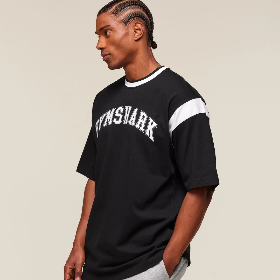 GS - GSLC Oversized T-Shirt - Black/White